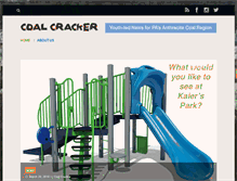 Tablet Screenshot of coalcrackerkids.org